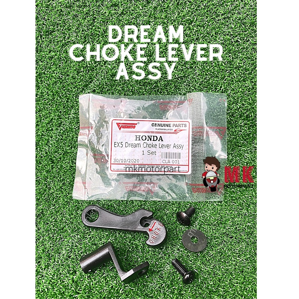 Honda Ex5 DREAM CHOKE LEVER SET With Screw , Premium Quality By TUSHIMA