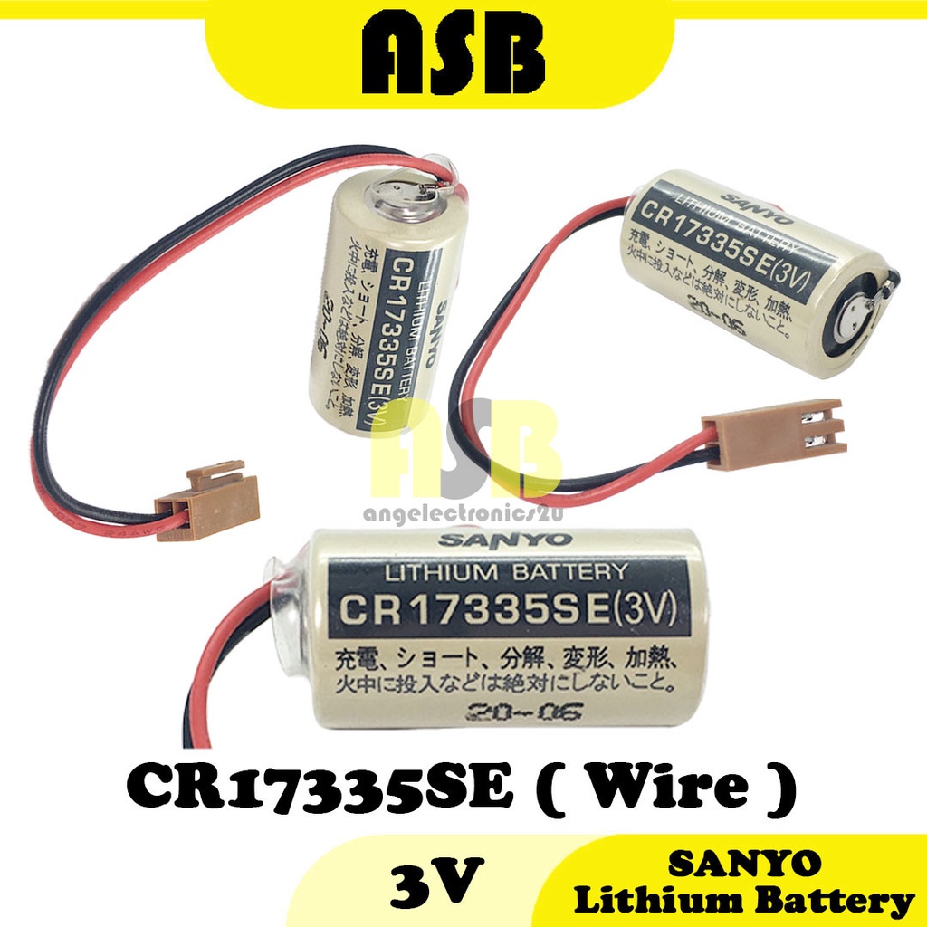 Batería De Litio 3V Tipo Q6BAT Mitsubishi CR17335SE - R