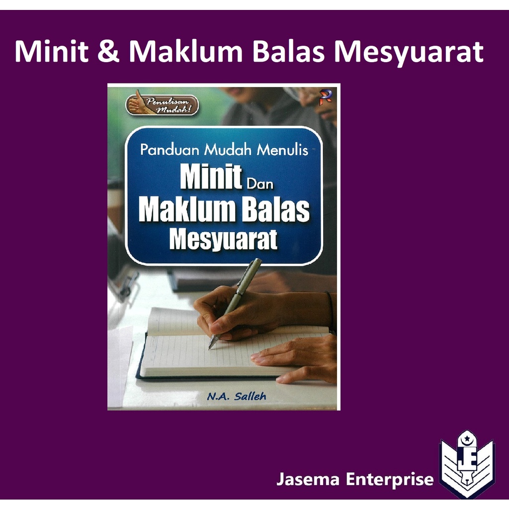 Panduan Mudah Menulis Minit & Maklum Balas Mesyuarat (A6) | Shopee Malaysia