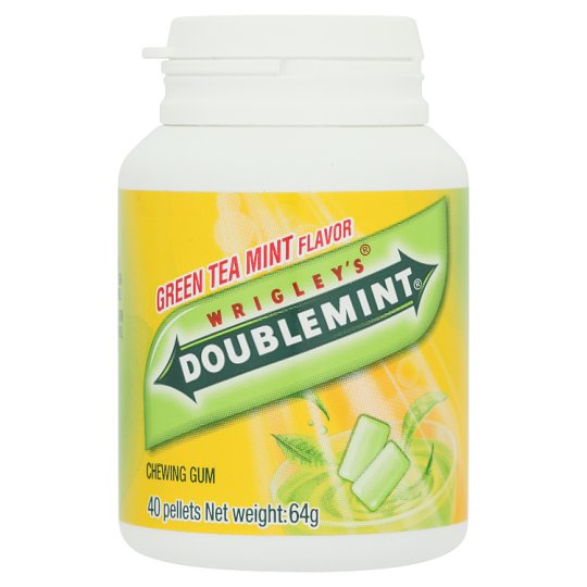 Wrigley's Doublemint Green Tea Chewing Gum 64g Shopee Malaysia
