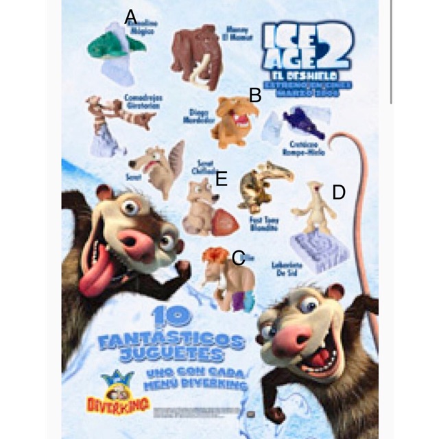 Ice age 2 burger king deals