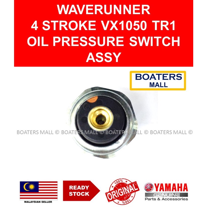 YAMAHA WAVERUNNER 68V8250400 OIL PRESSURE SWITCH ASSY 4 STROKE VX 1050 TR1 (3 PISTON) 100