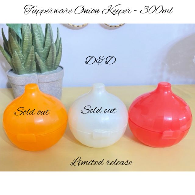 Tupperware Onion Keeper 300ml Shopee Malaysia