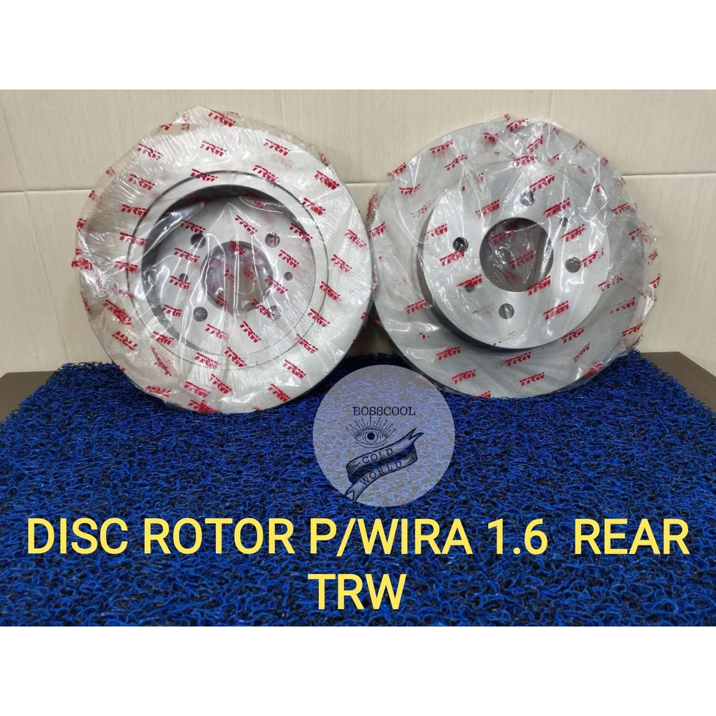 TRW-PROTON WIRA1.6 REAR DISC ROTOR | Shopee Malaysia