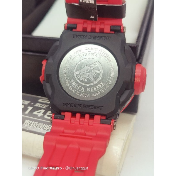 CASIO G-SHOCK REVIEW AND UNBOXING G-9200R-4DR MEN IN RESCUE