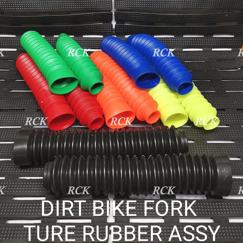 UNIVERSAL MOTOCROSS/CUBCROSS/OFFROAD DIRT BIKE FORK TURE RUBBER ASSY