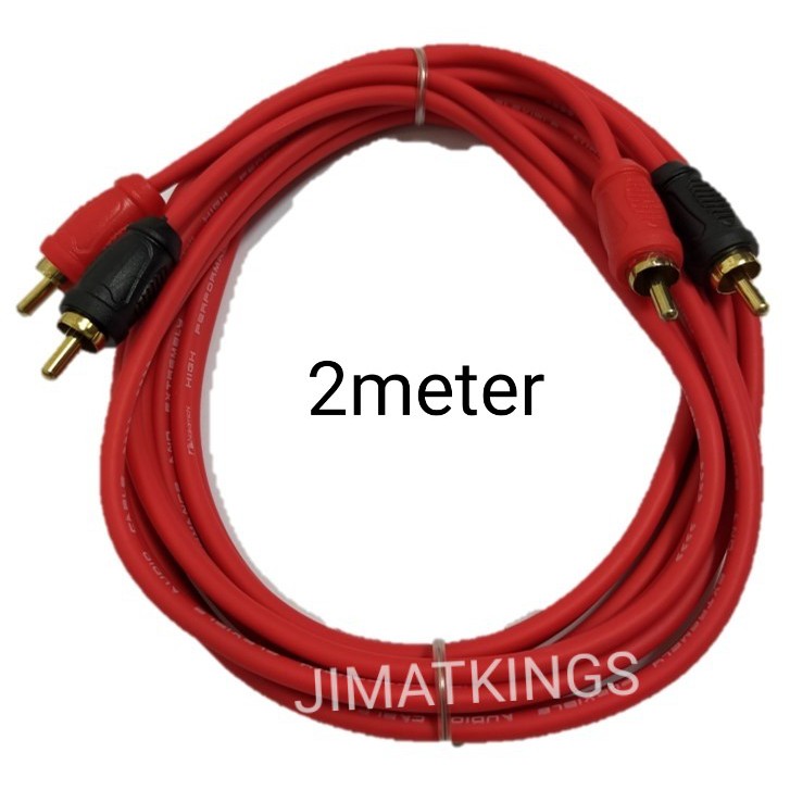 Nakamichi RCA Cable Car Audio System Home Audio Amplifier Braided ...