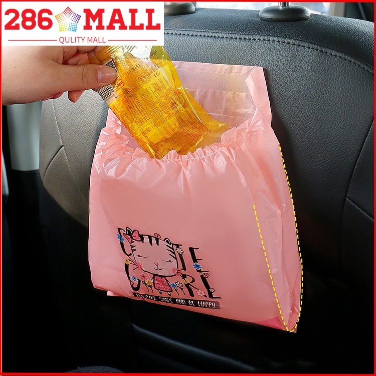 3pcs Biodegradable Trash Garbage Bag Can Bin Disposable Container of Waste Rubbish Litter for
