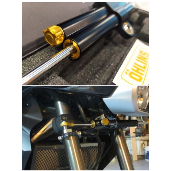 PNP Kawasaki VERSYS 650 Steering Handle Damper With Bracket Ohlins CNC