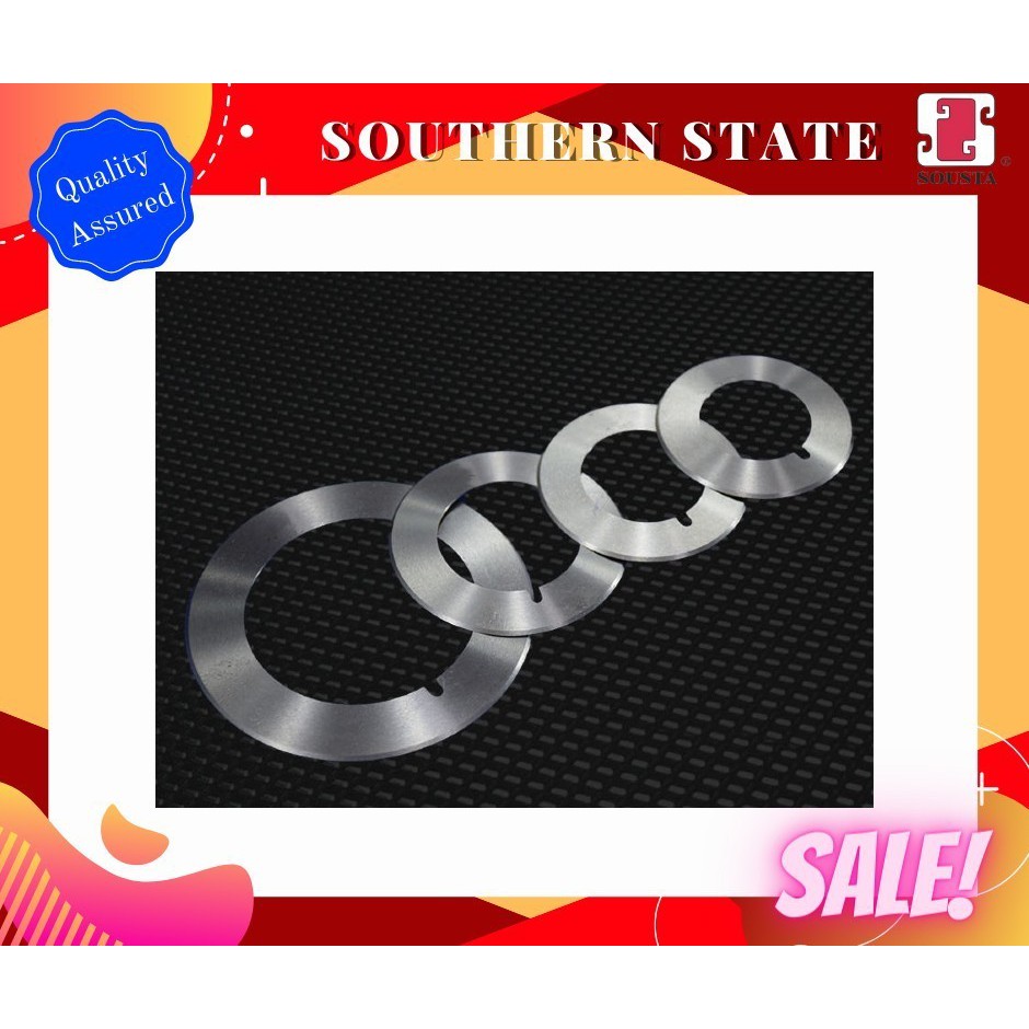 SOUSTA HSS SLITTER BLADES / SLITTING KNIFE / SLITTER KNIFE 100 MM ,102 ...