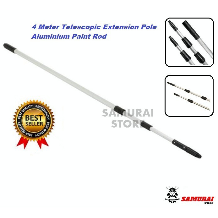 4 Meter Aluminium Telescopic Adjustable Extension Pole/ Aluminium