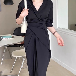 Shopee shop wrap dress