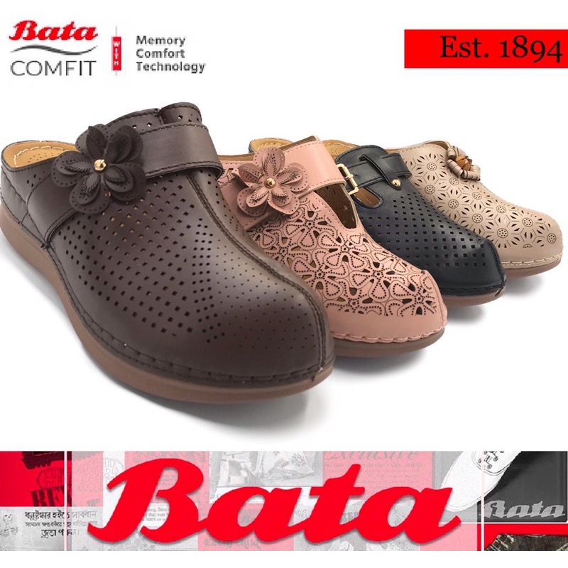 Bata hot sale half shoes