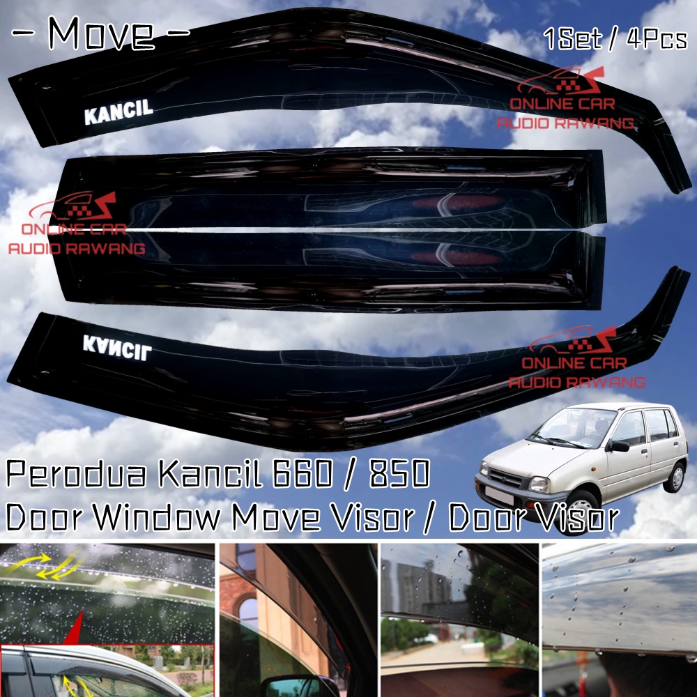 Perodua Kancil New Old Door Window Move Visor Air Press Window Door