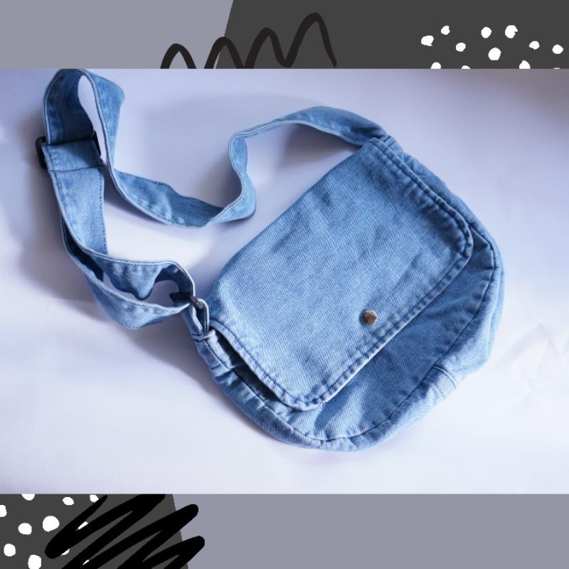 Jean shop sling bag