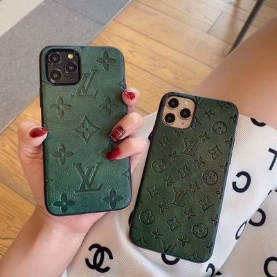 Black / Green Trendy (LV) Phone Case