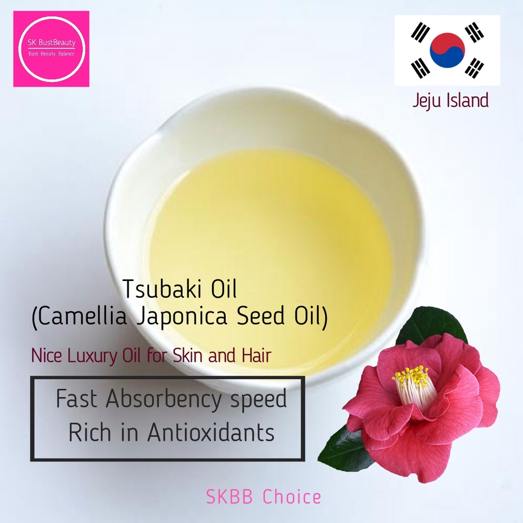 Premium Tsubaki Oil (Camellia Japonica Seed Oil)/ Korea, Jeju Island ...