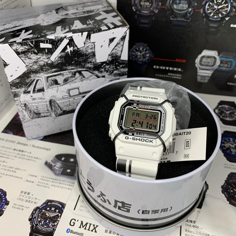 Gshock Initial D G Shock Initial D Original GShock X BAIT X INITIAL D Limited Edition Series DW 5600BAIT20 Shopee Malaysia