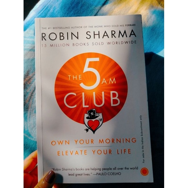  english the 5 am club robin sharma shopee malaysia