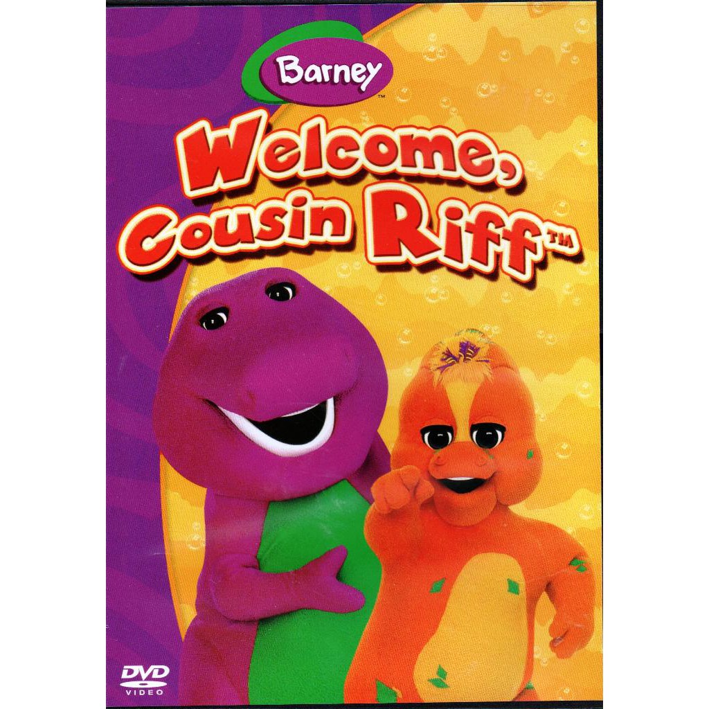 DVD Barney : Welcome, Cousin Riff | Shopee Malaysia