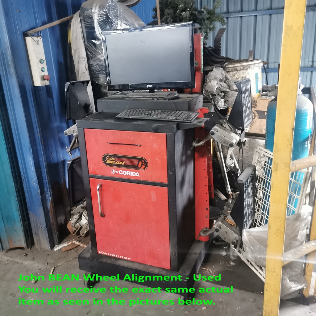 John BEAN Wheel Alignment Machine Used Shopee Malaysia