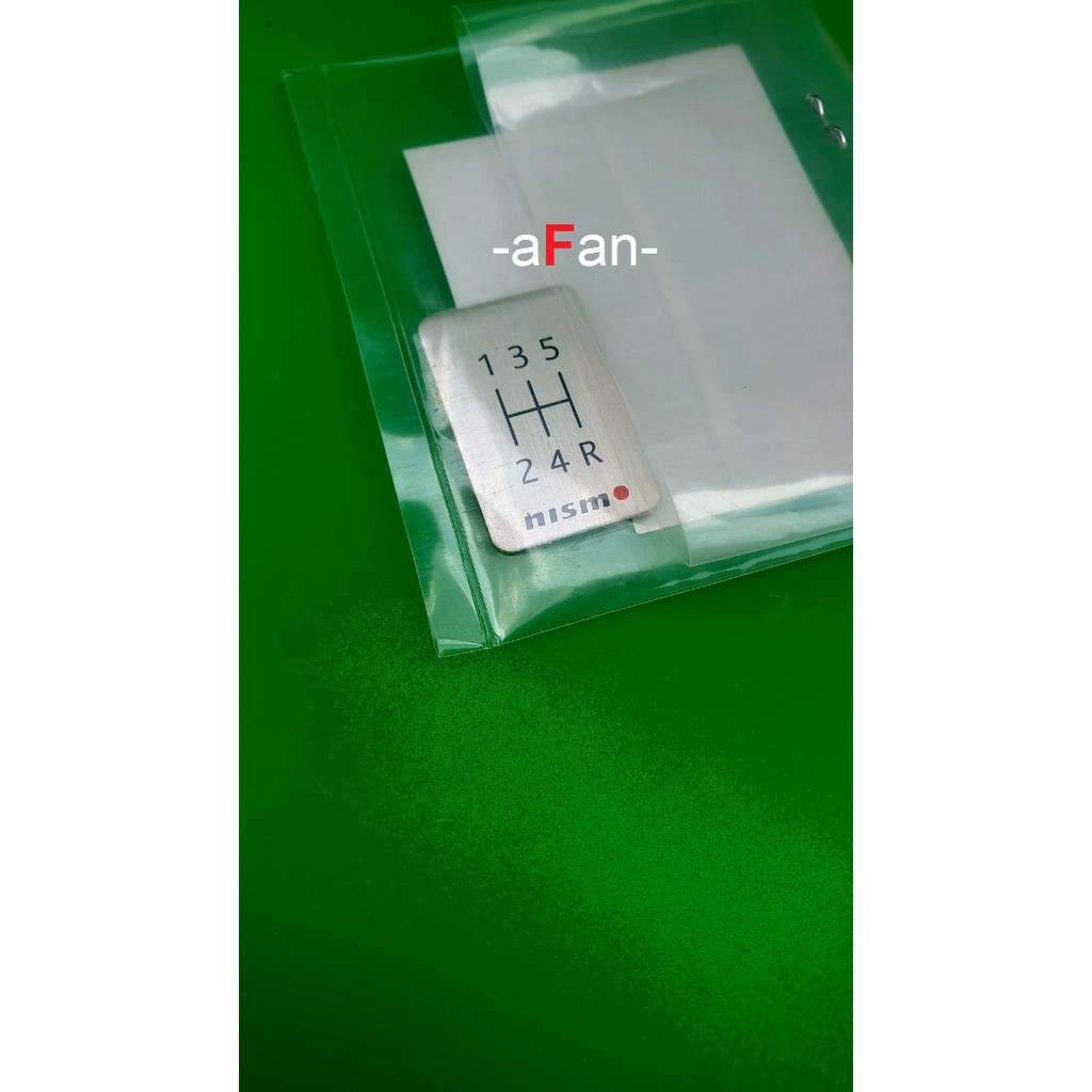 NISMO 5 SPEED MANUAL Nissan Genuine Parts Shift Pattern Plate Gear ...