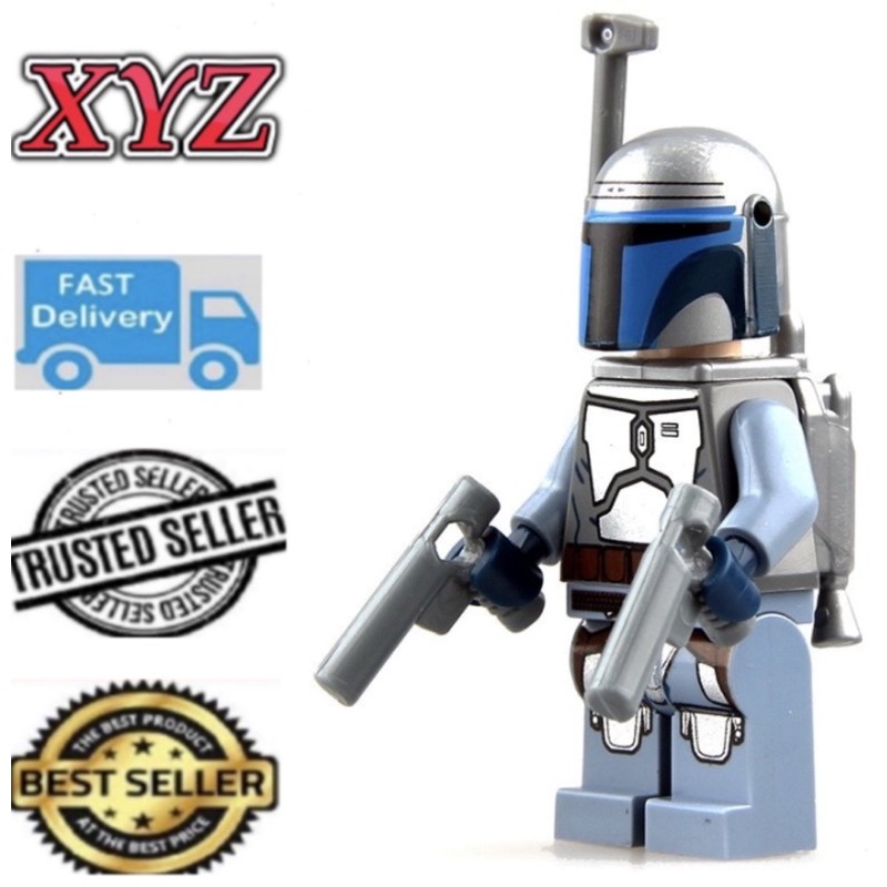 Star Wars JANGO FETT Building Block Mini Figure (100 Ready Stock Fast