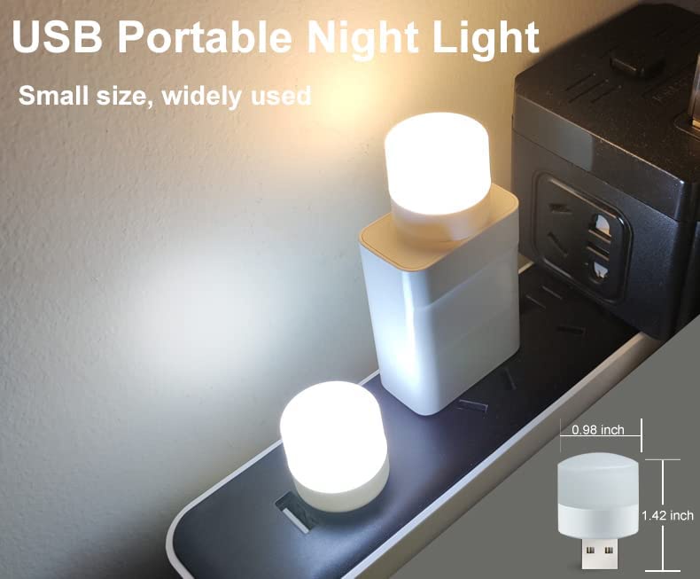 Mini USB LED Light Night Lamp led Soft Colourful Light Eye Protection ...