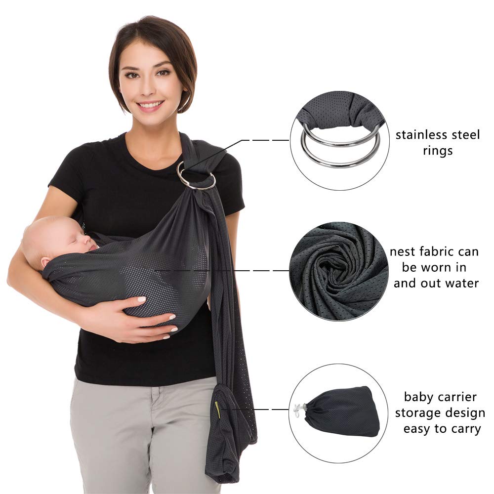 Malaysia CUBY Baby Carrier Newborn 0 36months Mesh Baby Sling Carrier