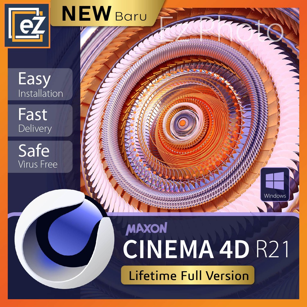 Maxon Cinema 4D R21 Windows Lifetime Full Installer Shopee Malaysia
