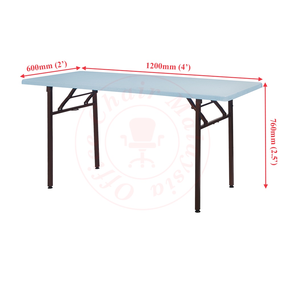 Banquet Table / PVC Banquet Table / Plastic Folding Table / Foldable ...