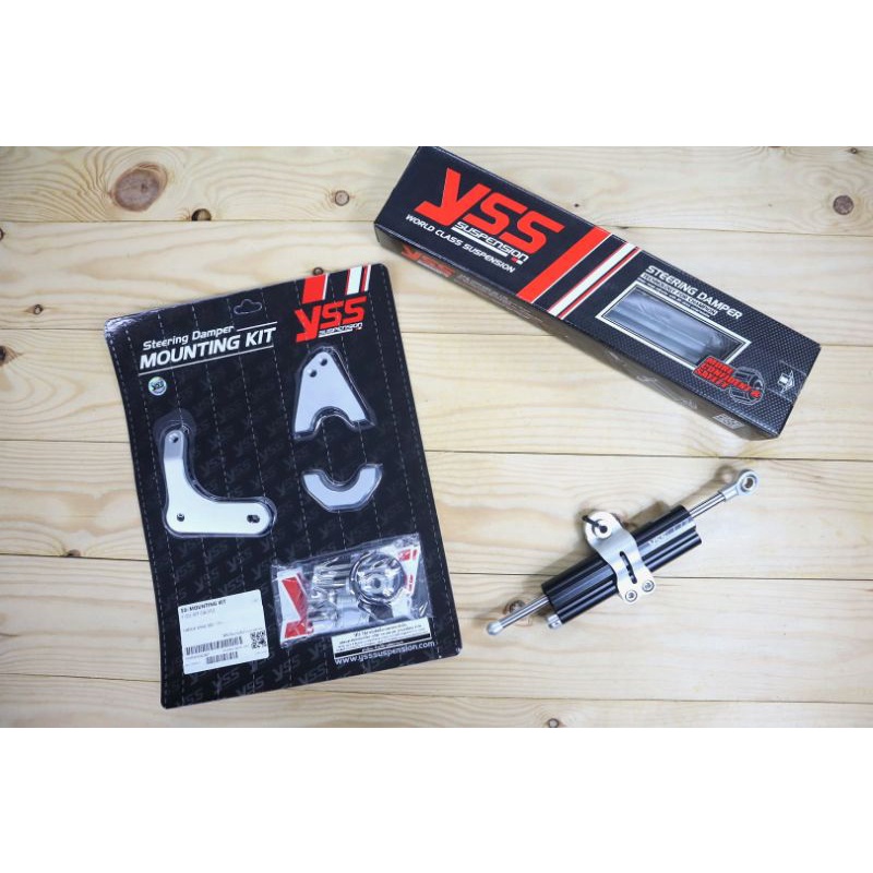 YSS Steering Damper Set with Mounting Kit for XMAX Shopee Malaysia