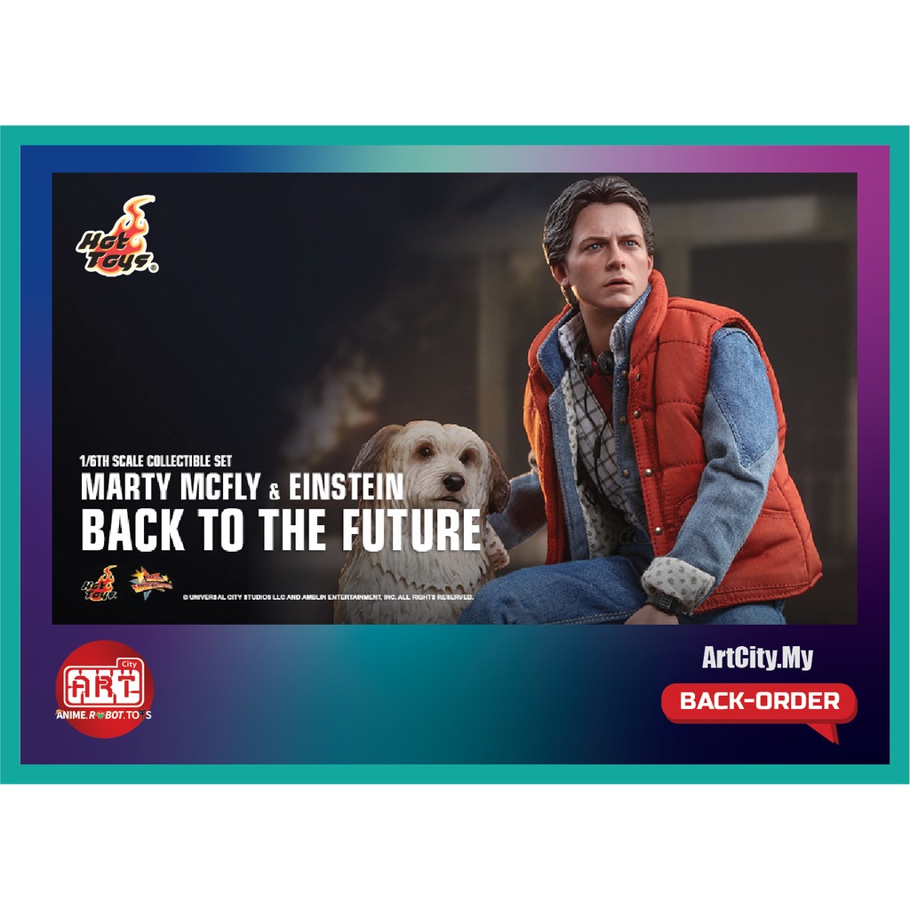 Hot Toys - Back To The Future - Marty Mcfly - 1/6th Scale - MMS573 ...