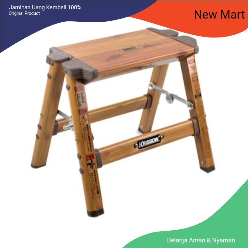 Krisbow 1 Step Folding Aluminum Ladder/Mini Ladder/Small Ladder ...