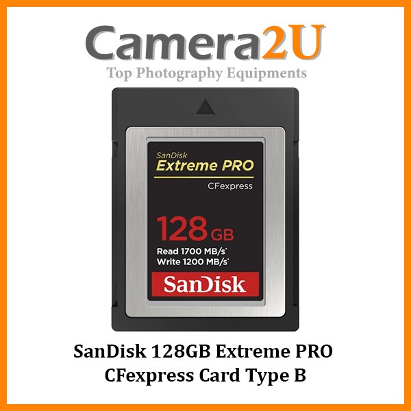 SanDisk Extreme PRO 128GB CFexpress Card Type B | Shopee Malaysia