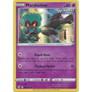Pokemon TCG Singles] Marshadow - 80/203 - Holo Rare/Holo Rare Reverse Holo  Sword & Shield: Evolving Skies Singles | Shopee Malaysia