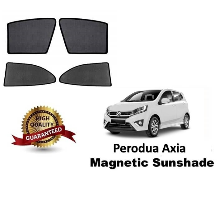 Perodua Axia Sunshade (4pcs) Sun Shade Car Window Shade