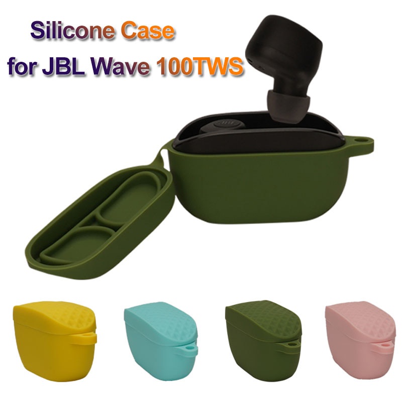 Silicone Soft Case for JBL WAVE 100TWS Cover Shockproof Wireless