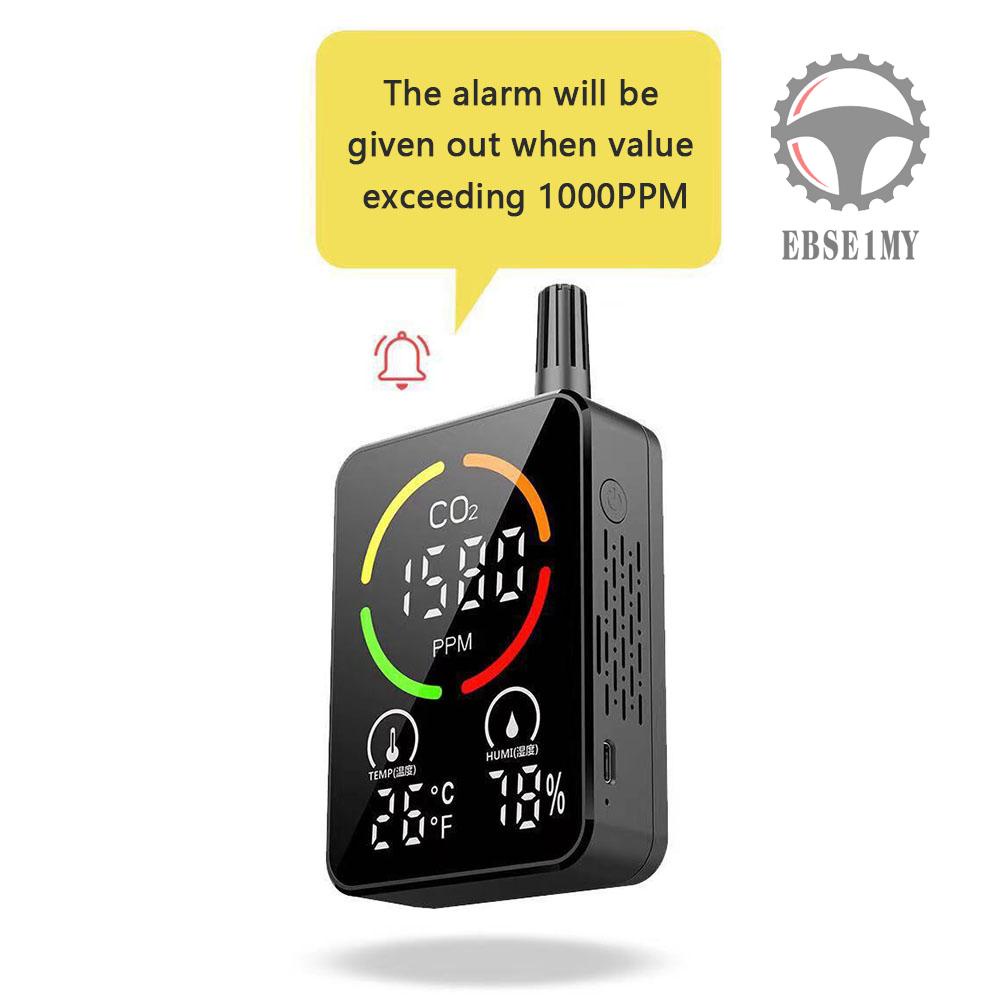 Air Quality Monitor CO2 Detector 3 in 1 Accurate Tester for CO2 ...