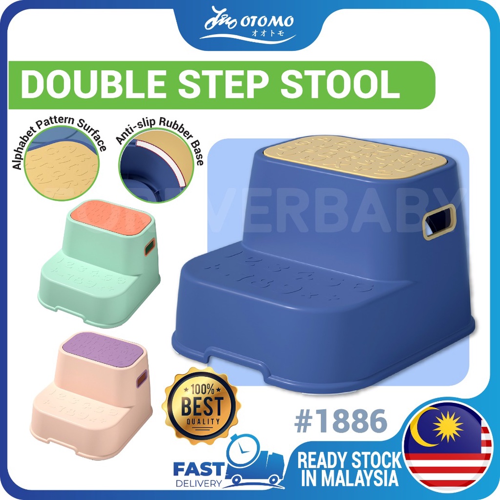 [READY STOCK]stool Baby Step Stool Kids Baby Stool 2 Step Stool ...