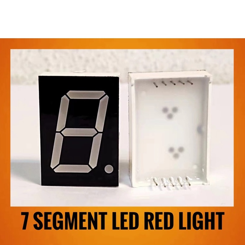 [READY STOCK]LED 7 SEGMENT 0.39 INCH TO 1.5 INCH COLOR RED | Shopee ...