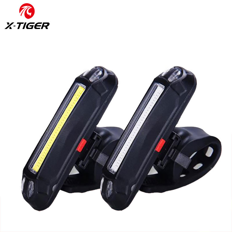 X-TIGER Bike Tail Light Ultra Bright Bike Light USB Rechargeable LED ...