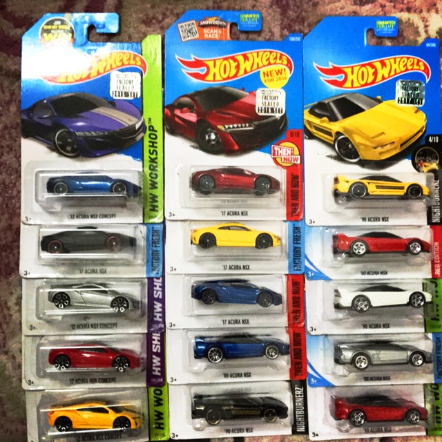 Hot Wheels - Acura NSX Lot | Shopee Malaysia