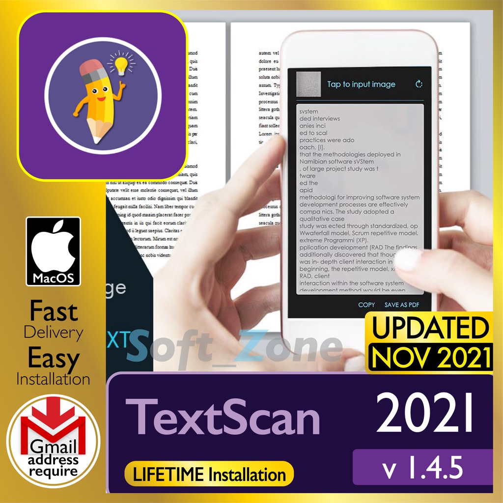 TextScan 1.4.5 - Text Information Identifying Tool [macOS11/12 Support ...