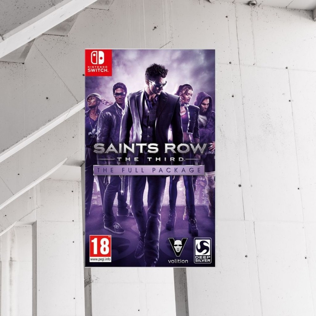 (Ready Stock) NSW Nintendo Switch Saints Row: The Third (Physical Disc ...