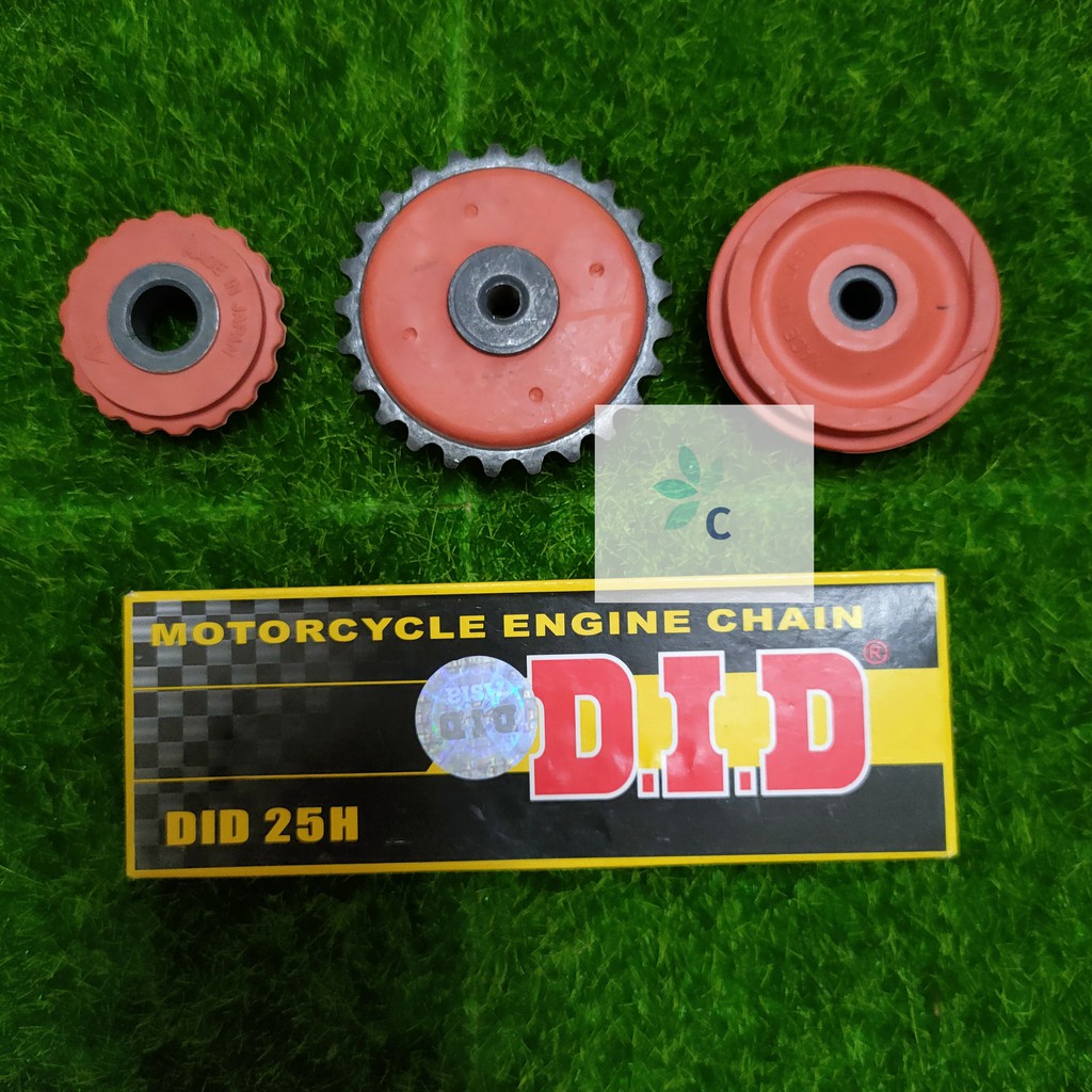 HONDA EX5 DREAM W100 KRISS100 TIMING CHAIN RANTAI TIMING ORIGINAL DID