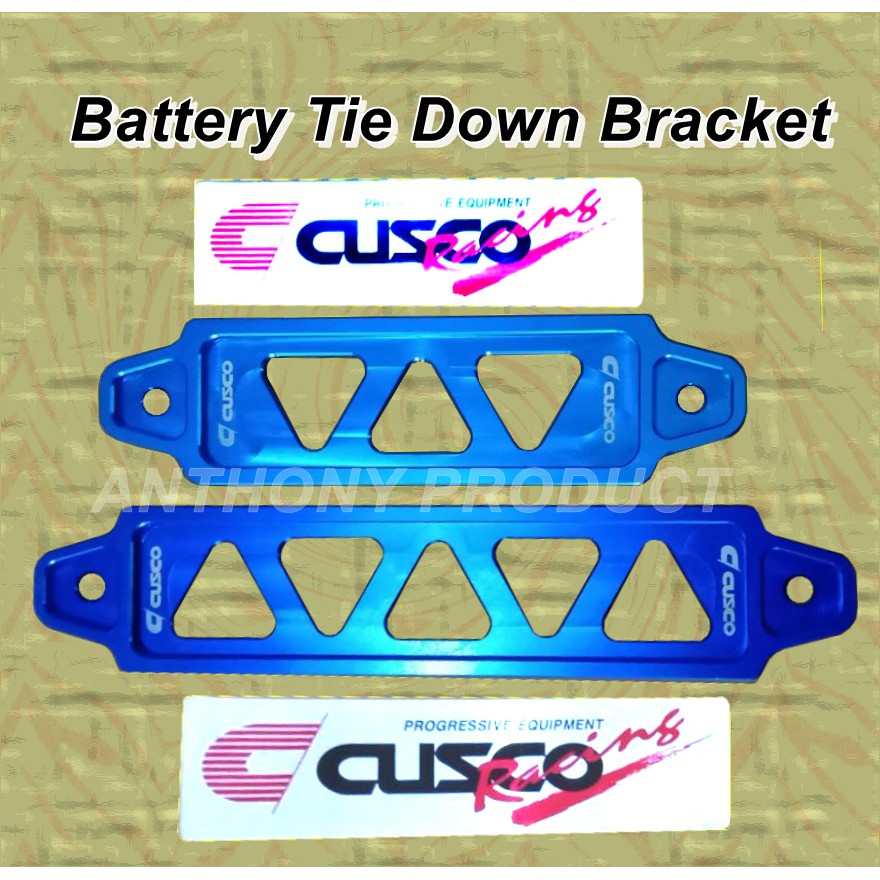 Cusco Car Battery Tie down bracket universal holder short / long ...