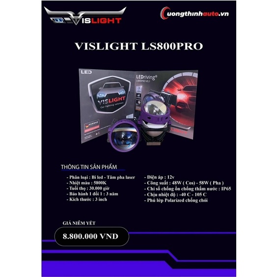 Bi Led VisLight ls800 pro | Shopee Malaysia
