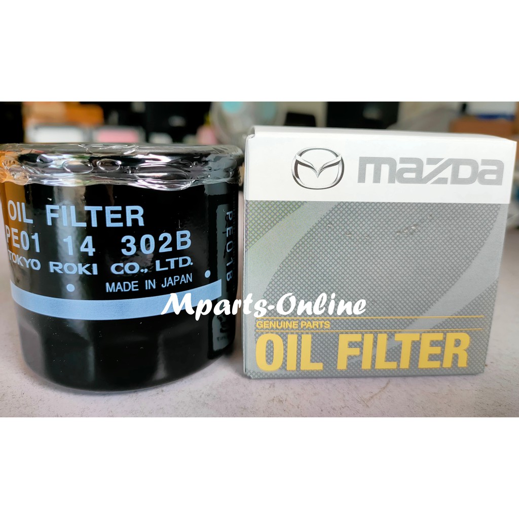 (ORIGINAL) Mazda Oil Filter for all Mazda SkyActiv-G models - PE01 14 ...