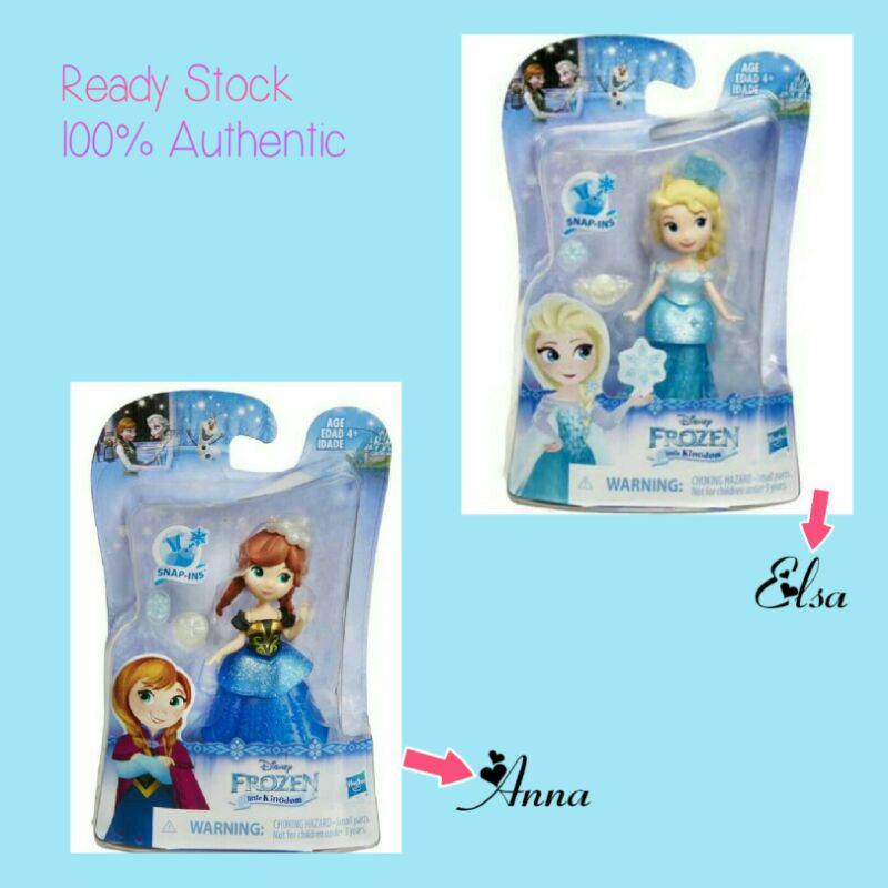 Elsa and anna clearance small figures